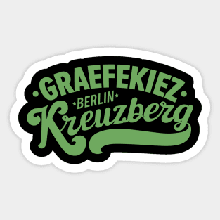 Graefekiez Vibes – Berlin Kreuzberg Sticker